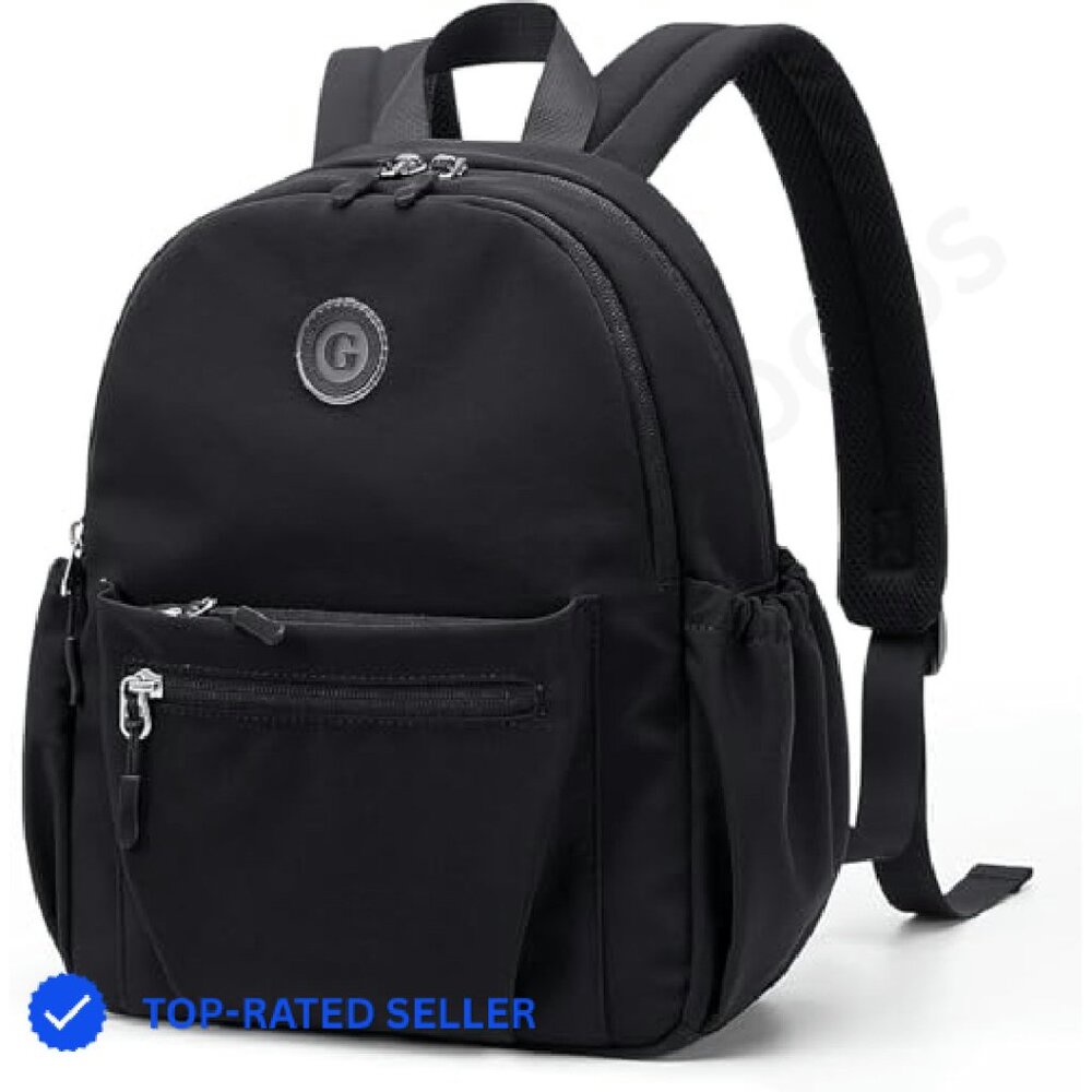 Lightweight Nylon Mini Backpack Daypack Versatile… - image 2